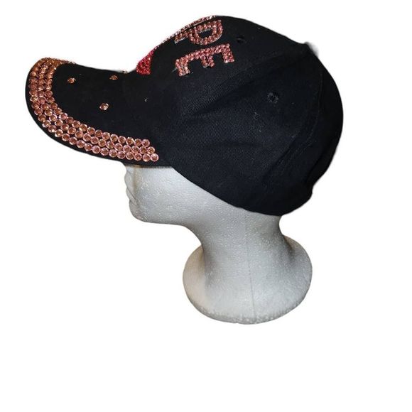 Black Bling Pink Hope Breast Cancer Awareness
Cancer Survivor Baseball Hat Cap - Picture 9 of 11